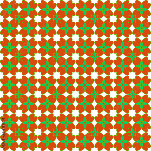 seamless geometric pattern with shapes