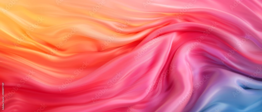 middle holds a hazy pattern; palette includes pink, blue, yellow, red, pink, orange, yellow, and green middle holds a hazy pattern; palette includes pink, blue, yellow, red, pink, orange, yellow, and green