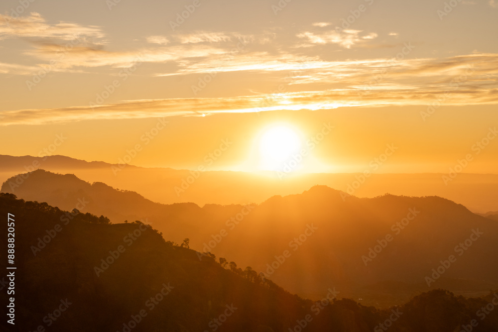 sunrise in the mountains sunrise in the mountains