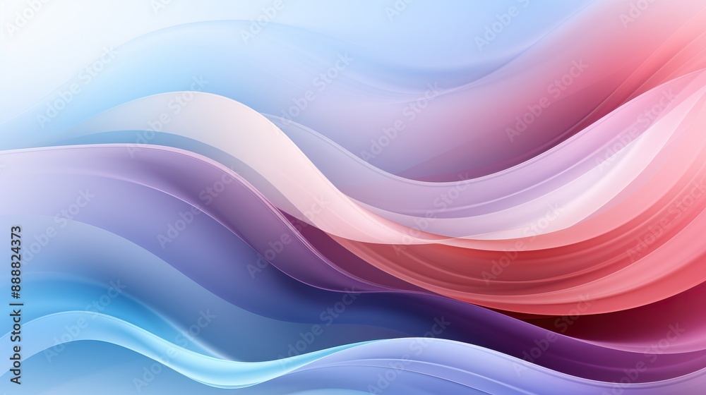 Abstract Fluid Swirls in Hues of Serenity Abstract Fluid Swirls in Hues of Serenity
