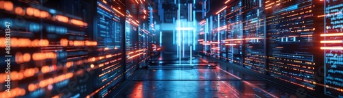 Wallpaper Mural Augmented reality code editor, futuristic design, hightech coding environment Torontodigital.ca