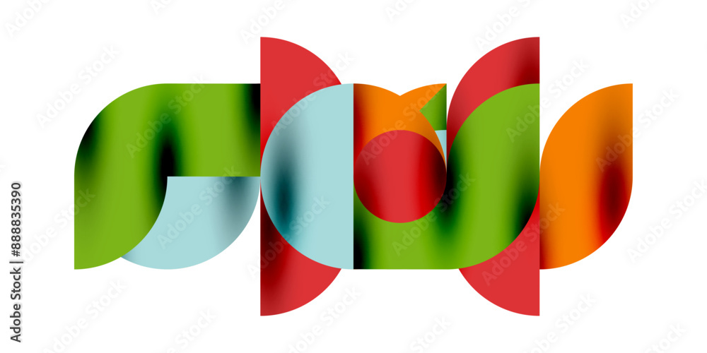 Shadow effect shiny circles and round triangles geometric modern art. Vector Illustration For Wallpaper, Banner, Background, Card, Book Illustration, landing page Shadow effect shiny circles and round triangles geometric modern art. Vector Illustration For Wallpaper, Banner, Background, Card, Book Illustration, landing page