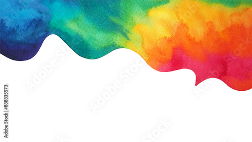 Billede på lærred lgbtq flag pride love rainbow color abstract mind spiritual soul energy holistic