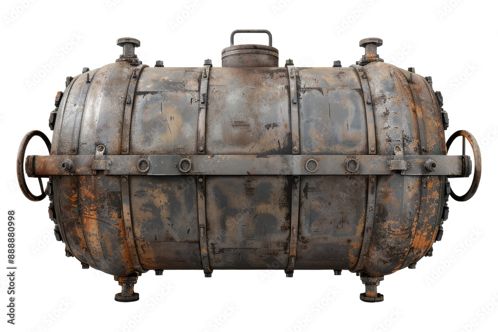 Cistern tank isolated on transparent background Cistern tank isolated on transparent background
