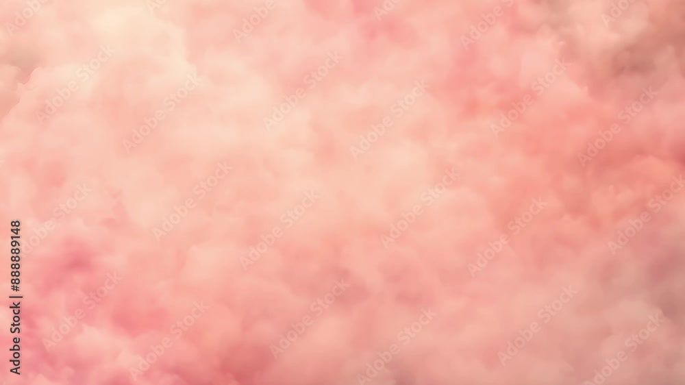 Elegant distressed pastel pink watercolor textured abstract background video