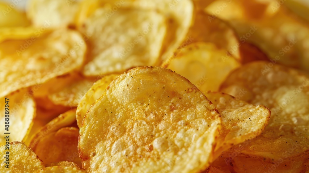 Handcrafted potato chips Handcrafted potato chips