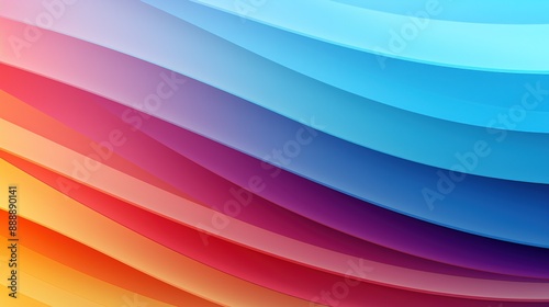 Colorful abstract background illustration. Rainbow Style Gradient lines