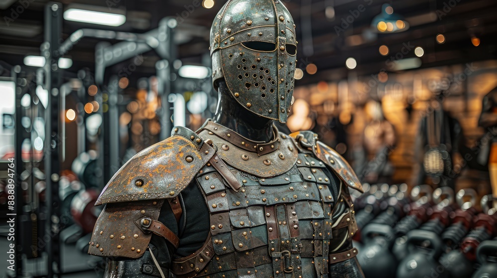 Medieval Armor in a Modern Setting Medieval Armor in a Modern Setting