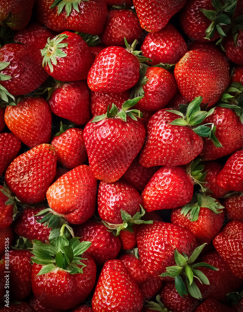 Photo of ripe juicy strawberries. Pattern texture background. Photo of ripe juicy strawberries. Pattern texture background.