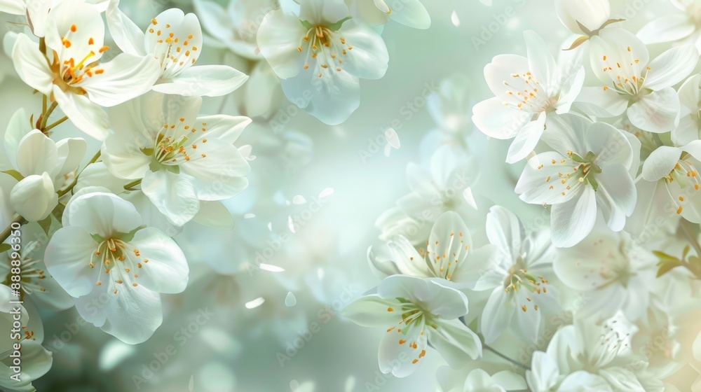 Beautiful white blossom Beautiful white blossom