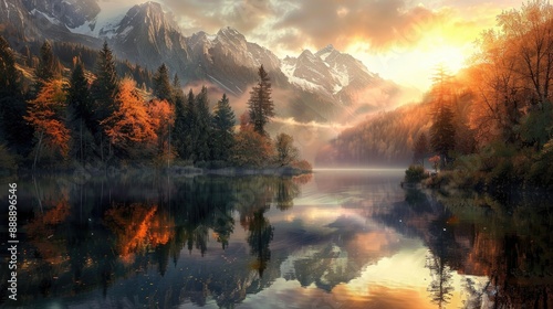 Beauty of nature boundless eternity