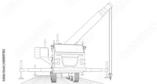 mobile crane 