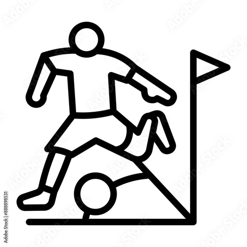Corner Kick Icon