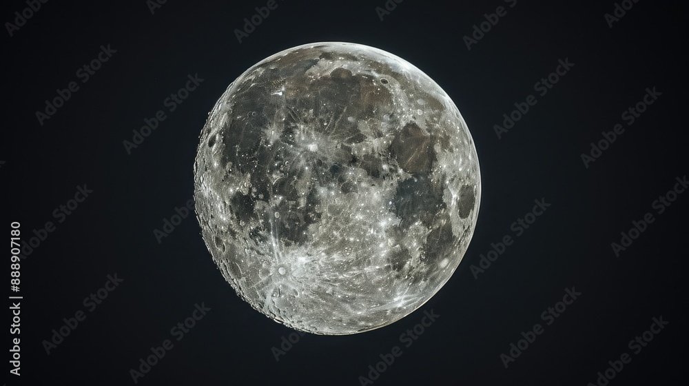 Full Moon Centered in Frame Full Moon Centered in Frame