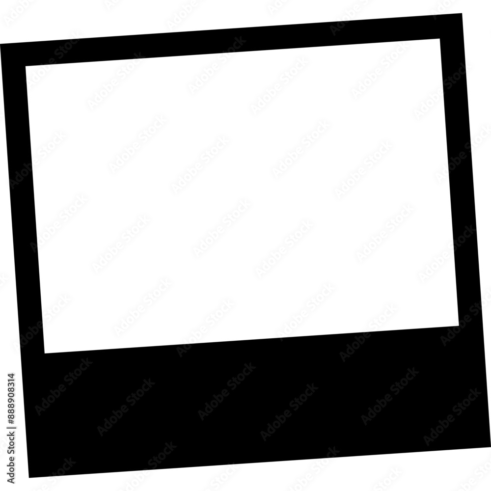 Old Photo Frame. Retro Picture Icon Old Photo Frame. Retro Picture Icon