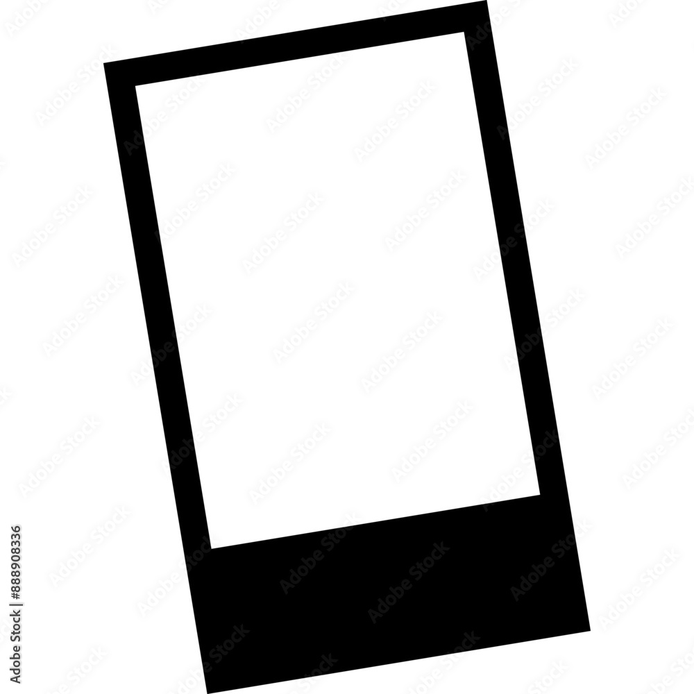 Old Photo Frame. Retro Picture Icon Old Photo Frame. Retro Picture Icon