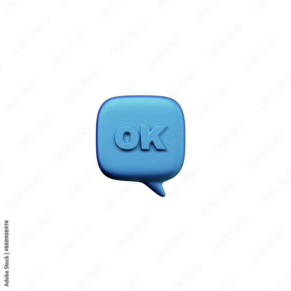 Fototapeta premium Various toon 3D icons and signs