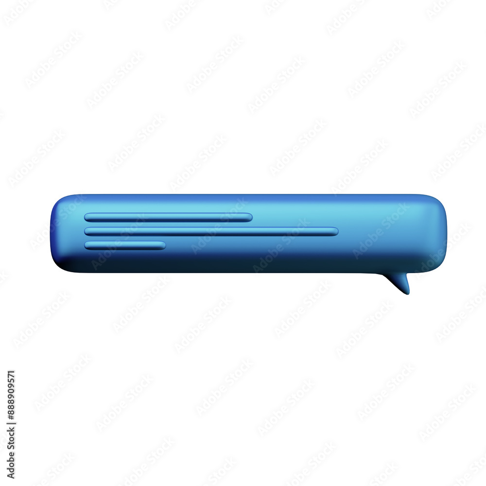 Various toon 3D icons and signs