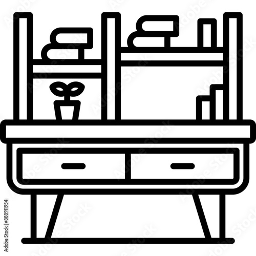 Bookshelf Icon