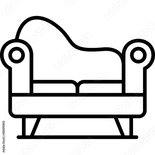 Chaise Longue Icon