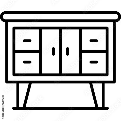 Nightstand Icon