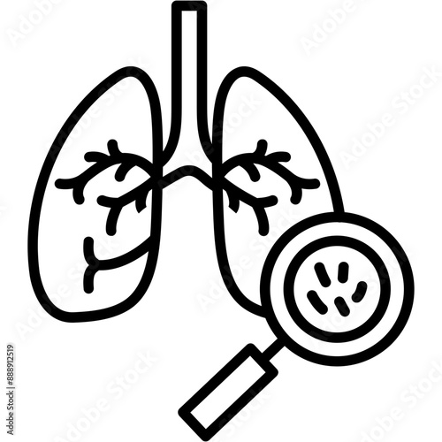Tuberculosis Research Icon