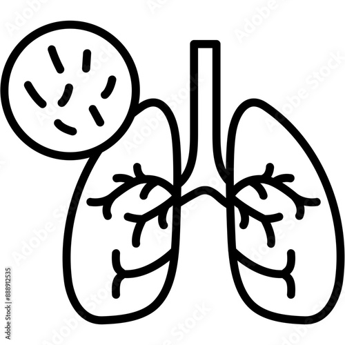 Mycobacterium Tuberculosis Icon