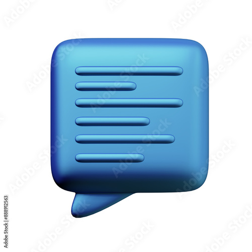 Various toon 3D icons and signs