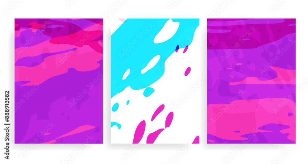A striking neon background featuring acid color textures and overlay pieces. A striking neon background featuring acid color textures and overlay pieces.