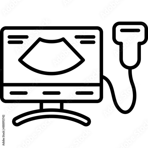 Ultrasound Imaging Icon