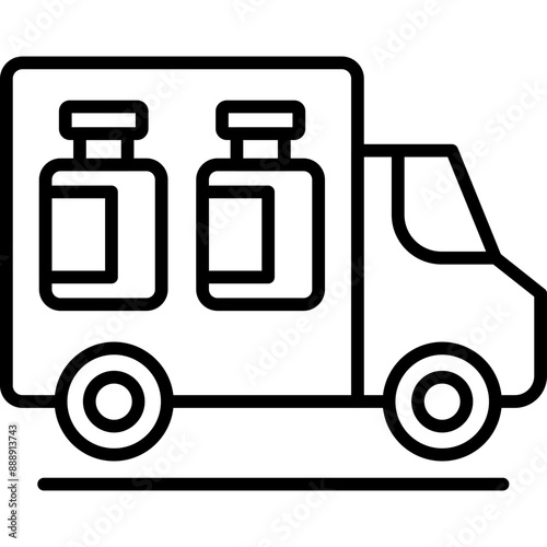 Drug Delivery System Icon