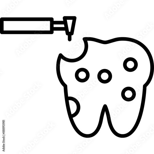 Tooth Filling Icon