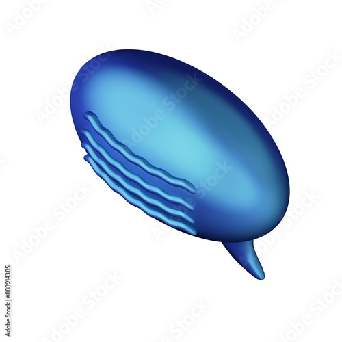 Various toon 3D icons and signs