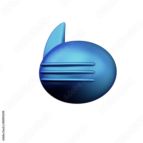 Various toon 3D icons and signs