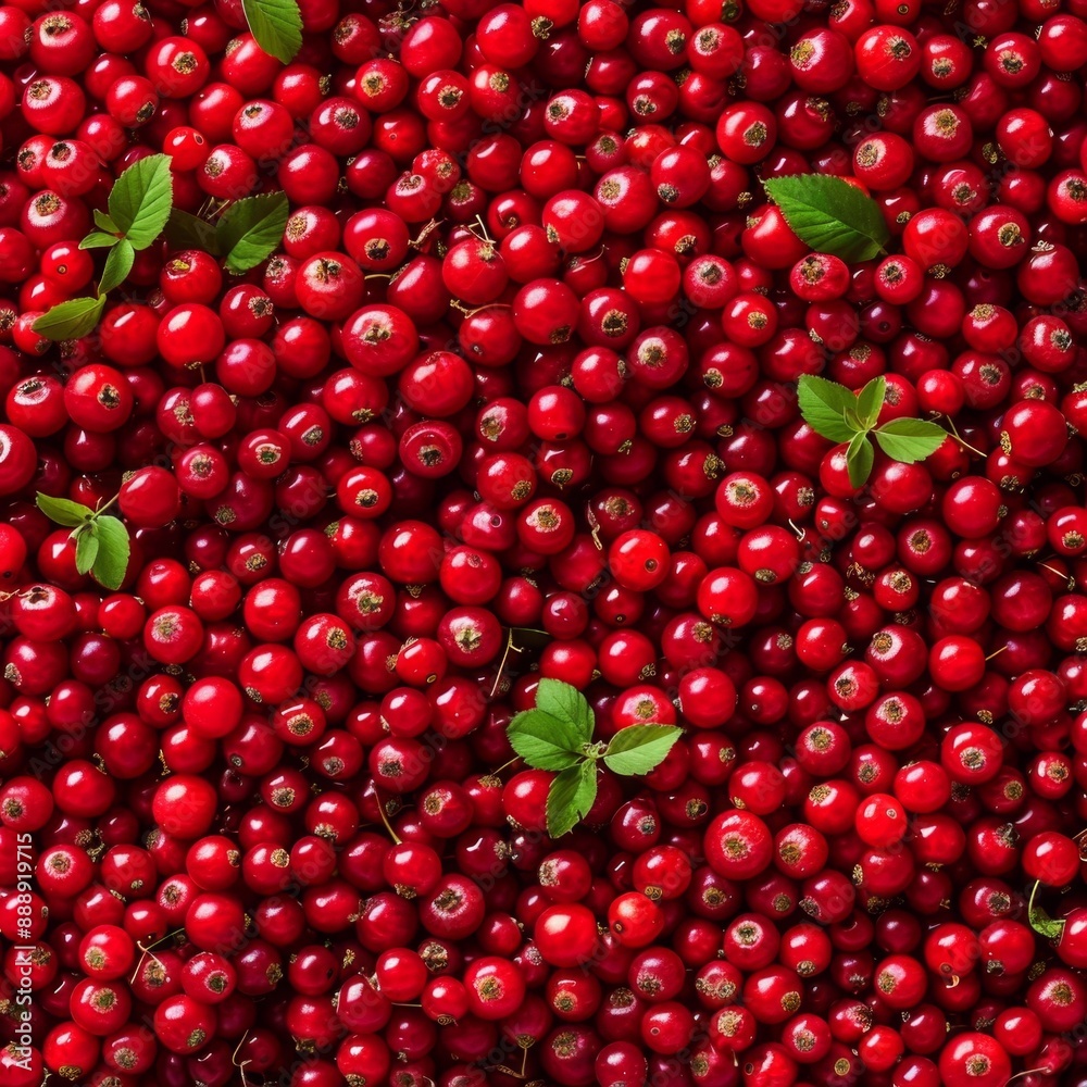 Lingonberry texture background, Vaccinium vitis-idaea fruits pattern, many partridgeberry mockup Lingonberry texture background, Vaccinium vitis-idaea fruits pattern, many partridgeberry mockup