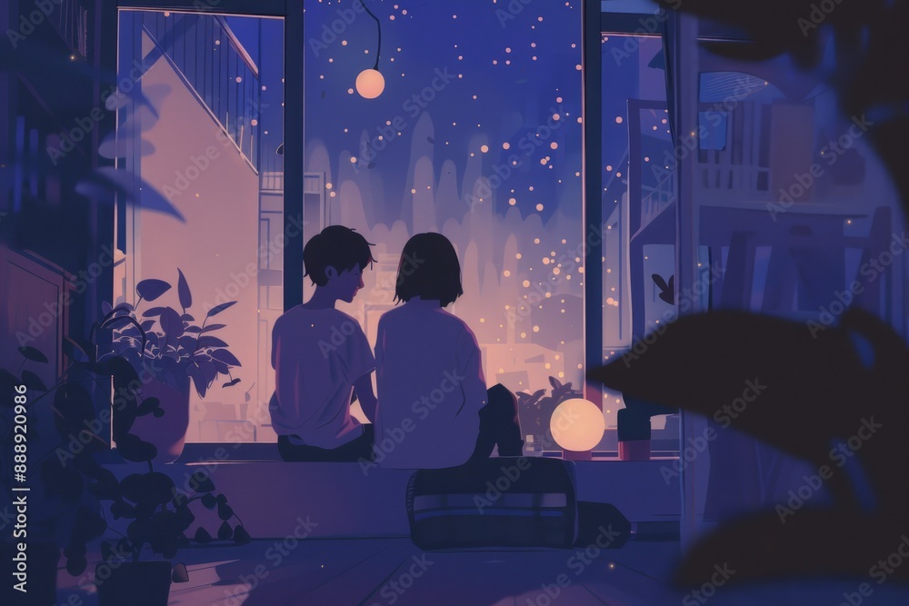 One person enjoys outdoor adventures while the other prefers indoor activities, their contrasting preferences adding depth to their shared experiences, cozy vibe, Generative AI One person enjoys outdoor adventures while the other prefers indoor activities, their contrasting preferences adding depth to their shared experiences, cozy vibe, Generative AI