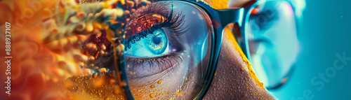 Design a captivating image featuring a range of devices that can amplify or diminish emotions at will Use vibrant colors to showcase the different 