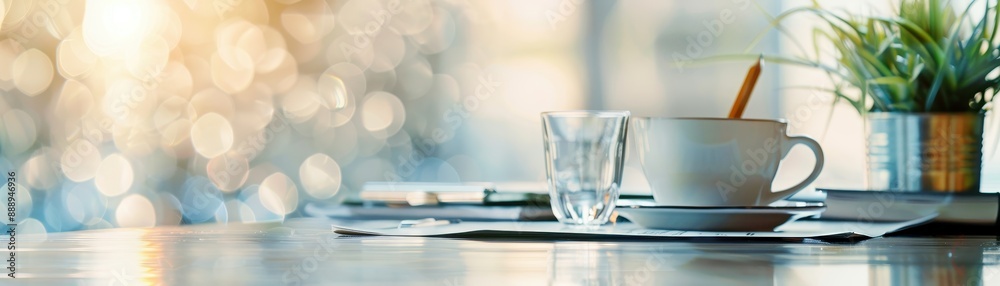 A light bulb is glowing in a white background with a lot of writing. The writing is in red and yellow and is organized in a way that it looks like a diagram. Scene is bright and energetic