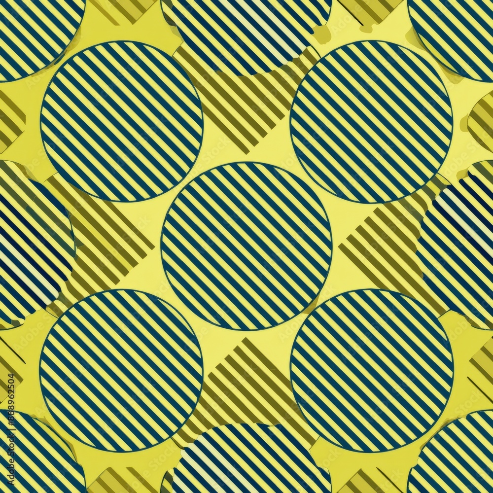 seamless pattern of dotted circles arranged in a diagonal stripe formation, Generative AI seamless pattern of dotted circles arranged in a diagonal stripe formation, Generative AI