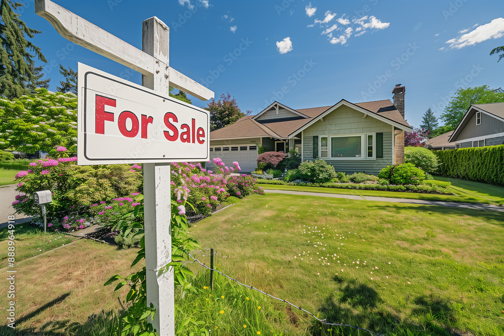 Cozy suburban house with a Cozy suburban house with a
