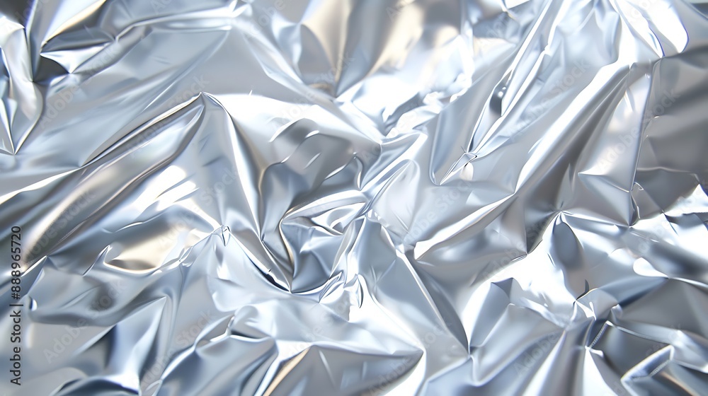 Crumpled Metallic Foil Texture Crumpled Metallic Foil Texture
