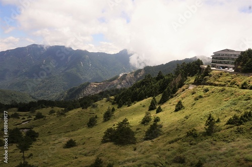 landscape in the mountains