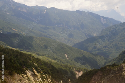 landscape in the mountains