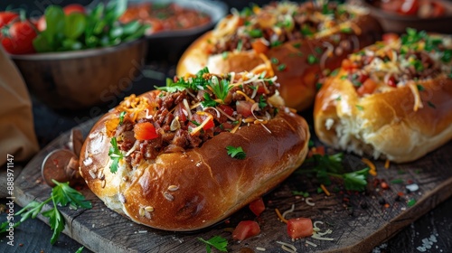 Meatbun Bread Food Photography So Tempting photo