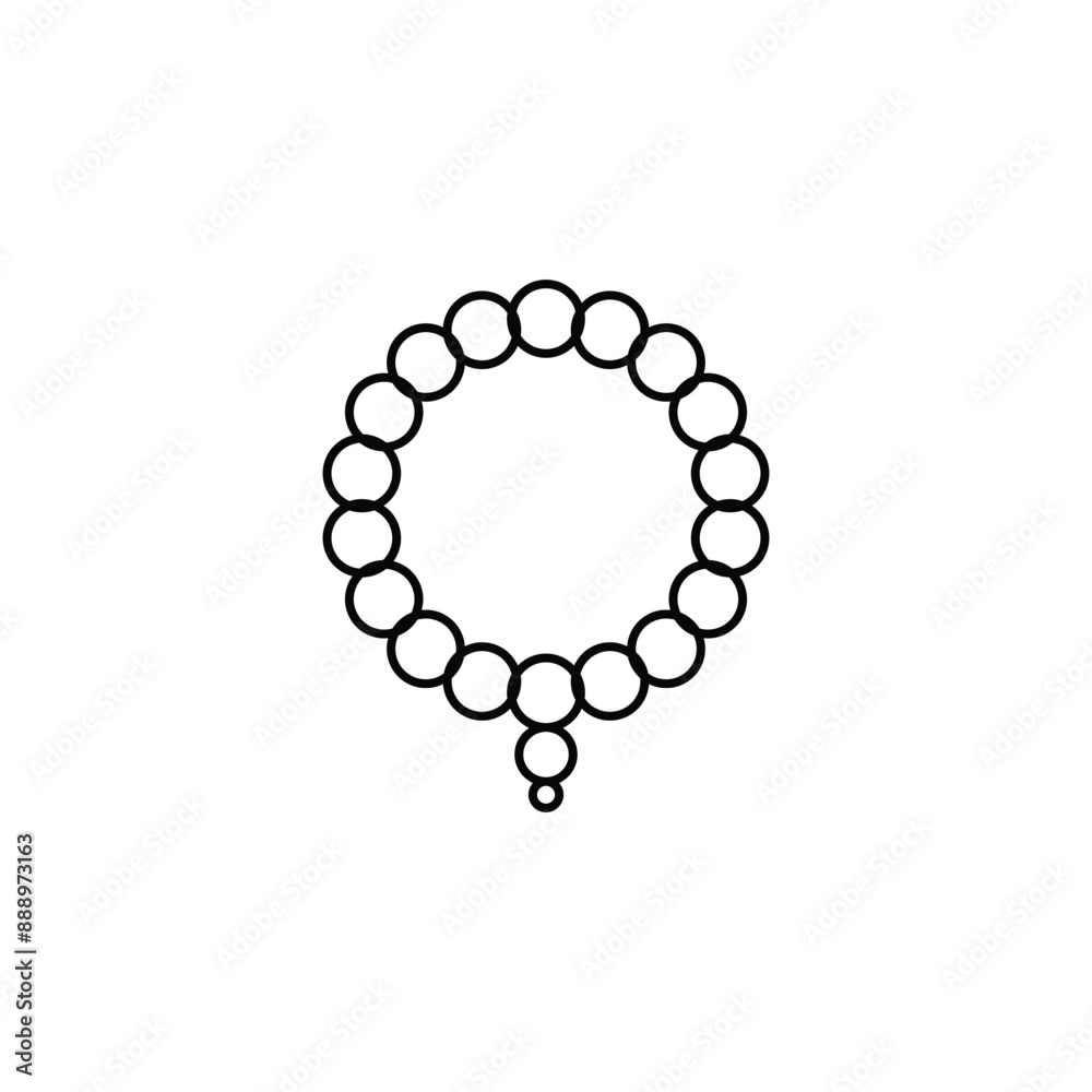 Obraz premium bracelet icon illustration