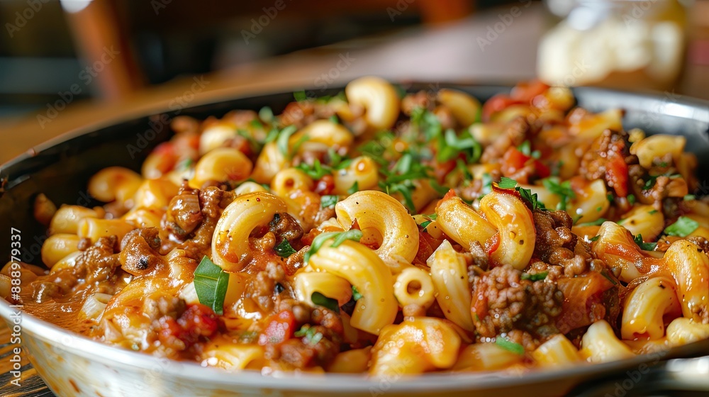 American goulash one pot meal cheesy loaded beef and macaroni cheeseburger shell pasta American goulash one pot meal cheesy loaded beef and macaroni cheeseburger shell pasta
