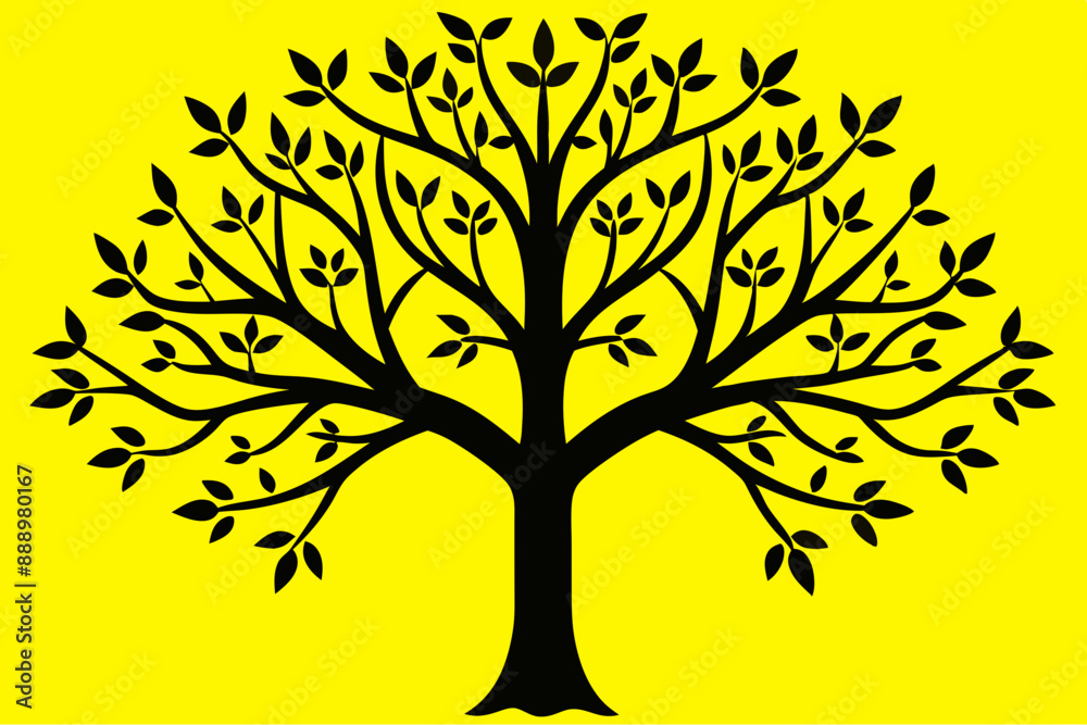 Obraz premium tree with leaves