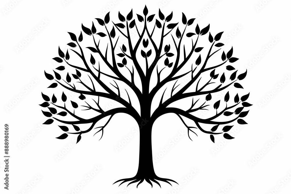 Obraz premium tree with roots