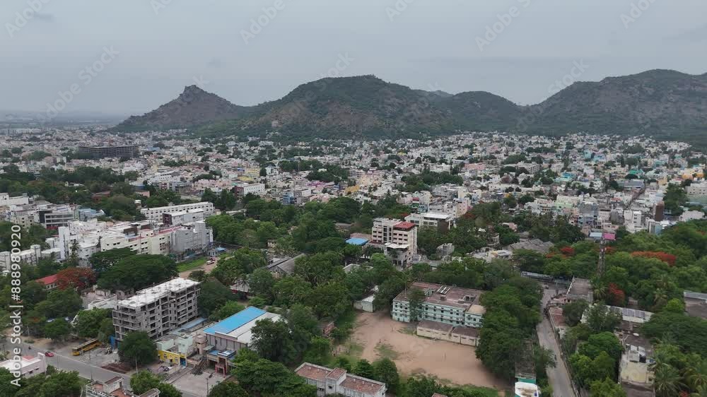 Aerial view of a series of sharp curves and bends on the Chennai to Hosur highway, illustrating the engineering and design of the road. Aerial view of a series of sharp curves and bends on the Chennai to Hosur highway, illustrating the engineering and design of the road.