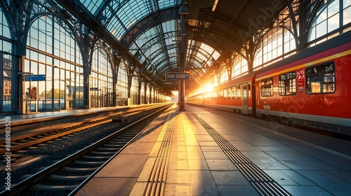 train station background